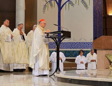 Cardeal Damasceno preside Santa Missa no Santuário: “Me sinto em casa”