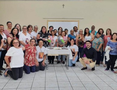 Encontro com as Mães Mônica na Paróquia Jesus Ressuscitado em São Paulo/SP