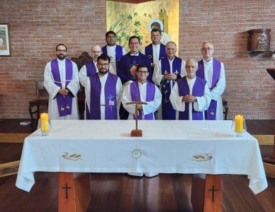 Reunião dos superiores agostinianos das circunscrições que integram o Noviciado Internacional Nossa Senhora da Graça (Lima/Peru)